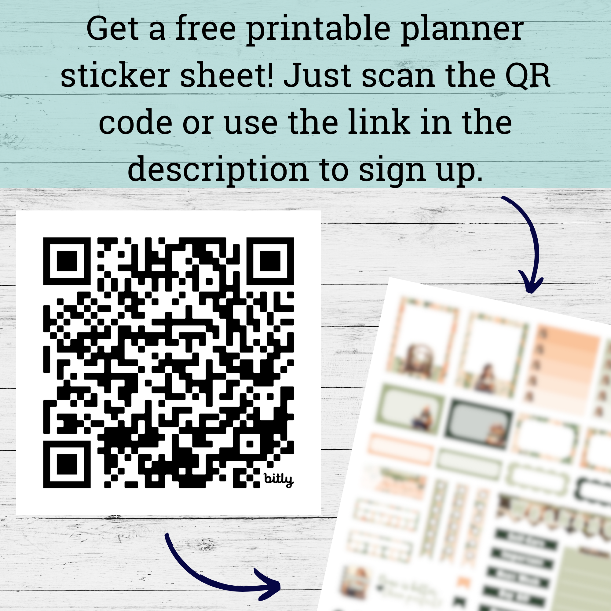 Coral and Teal Flower Pattern Stickers for Your Planner I Printable Stickers | 4-Page Weekly Planner Sticker Kit - Image 9