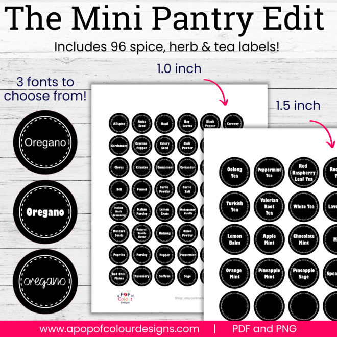The Mini Pantry Edit