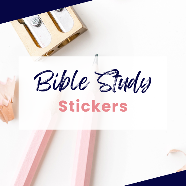 Bible Study Stickers