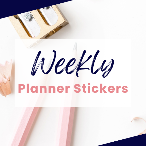 Weekly Planner Stickers